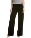 L'agence Clayton High-rise Wide Leg Jean In Black