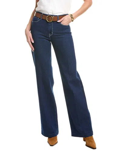 L'agence Clayton High-rise Wide Leg Jean In Blue