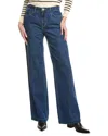 L'agence Clayton High-rise Wide Leg Jean In Blue