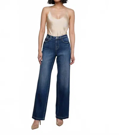 L'agence Clayton High Rise Wide Leg Jean In Orella In Multi