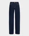 L'agence Clayton High Rise Wide-leg Jeans In Blue