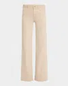 L'agence Clayton High Rise Wide-leg Jeans In Pink