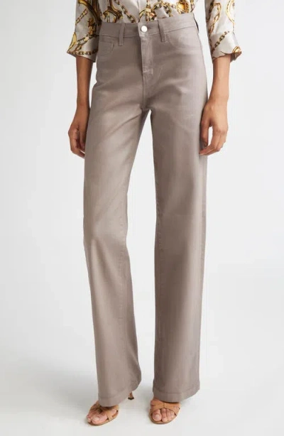 L'agence Clayton High Waist Wide Leg Pants
