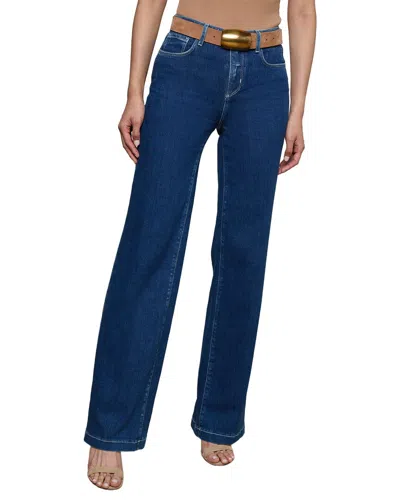 L'agence Clayton High-rise Wide Leg Jean In Blue