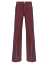 L'agence Clayton Jeans In Burgundy