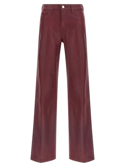 L'agence Clayton Jeans In Burgundy