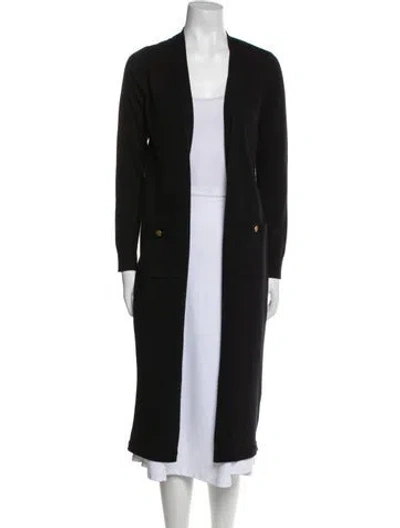 Pre-owned L'agence Coat In Black