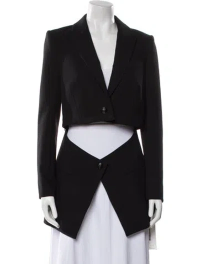 Pre-owned L'agence Coat In Black