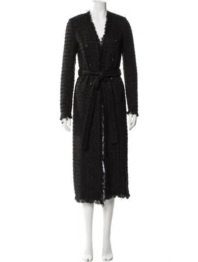 Pre-owned L'agence Coat In Black