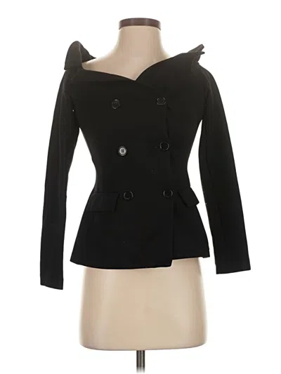 Pre-owned L'agence Coat In Black