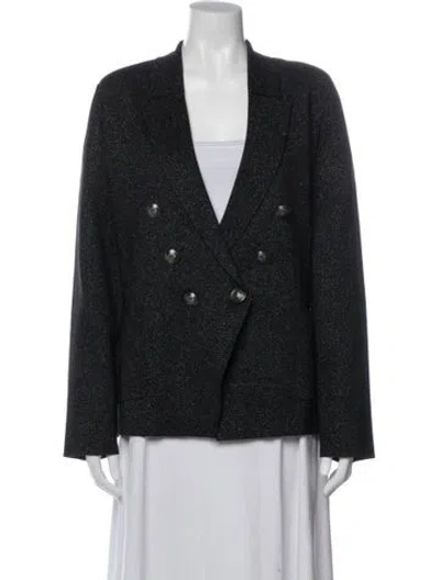 Pre-owned L'agence Coat In Black