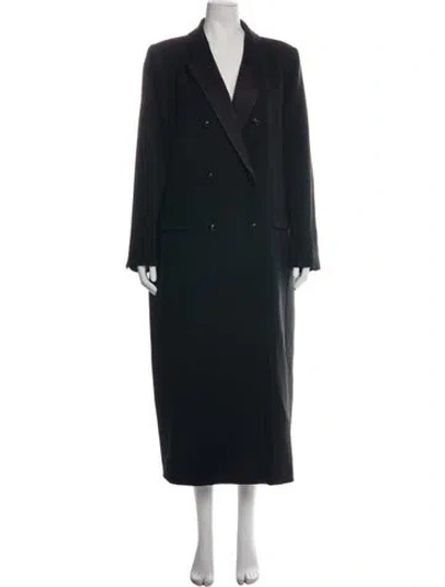 Pre-owned L'agence Coat In Black