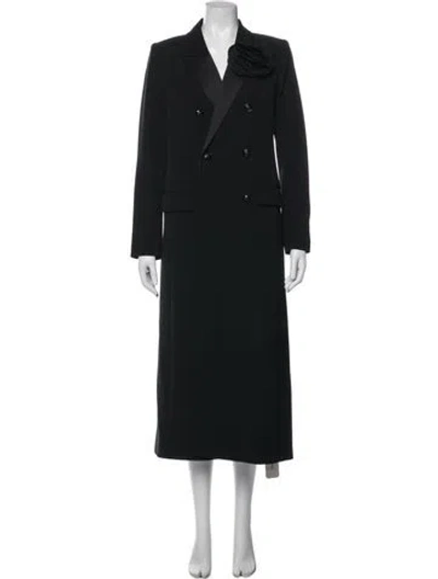 Pre-owned L'agence Coat In Black