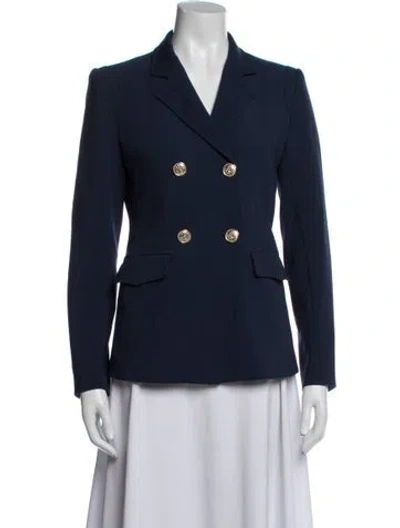 Pre-owned L'agence Coat In Blue