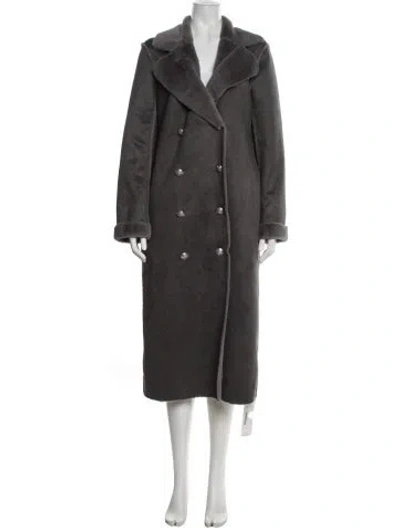 Pre-owned L'agence Coat In Gray