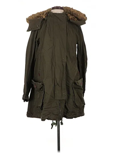 Pre-owned L'agence Coat In Green