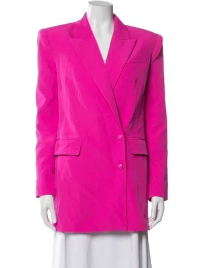 Pre-owned L'agence Coat In Pink