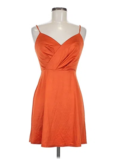 Pre-owned L'agence Cocktail Dress In Orange