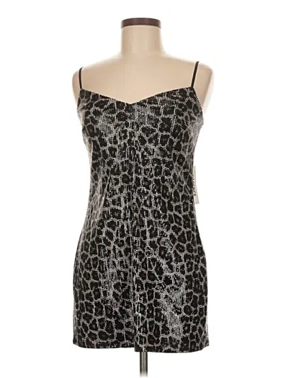 Pre-owned L'agence Cocktail Dress In Silver