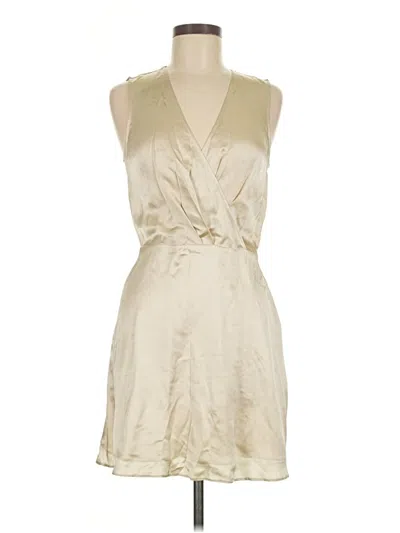 Pre-owned L'agence Cocktail Dress In White