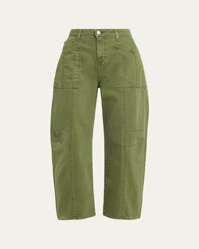 L'agence Cody High-rise Rodeo Jeans In Brown