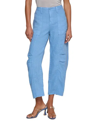 L'agence Cody High-rise Rodeo Linen Jean In Blue