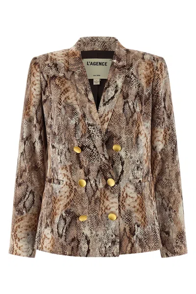 L'agence 'colin' Blazer In Brown