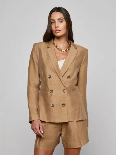 L'agence Doppelreihiger Colin Blazer In Gold