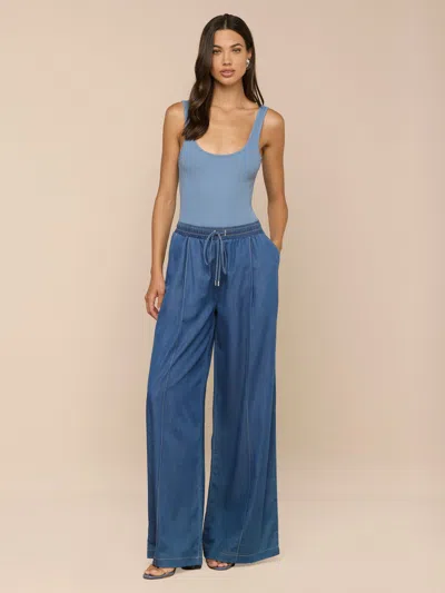 L'agence Connie Drawstring Jean In Blue