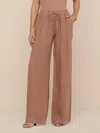 L'agence Connie Drawstring Trouser In Hazelnut In Brown