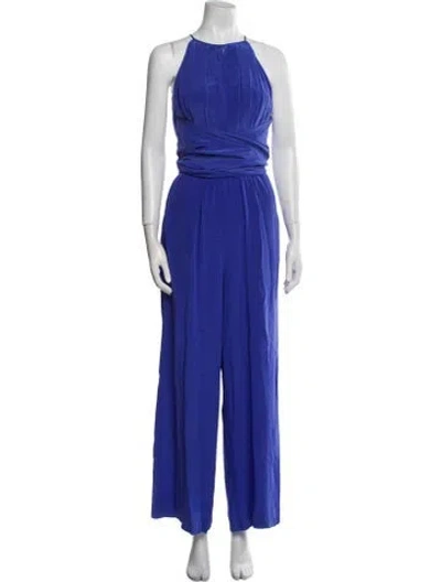 Pre-owned L'agence Crew Neck Jumpsuit In Multi