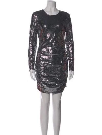 Pre-owned L'agence Crew Neck Mini Dress
