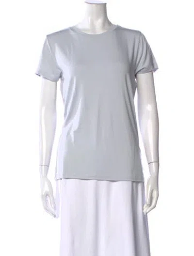 Pre-owned L'agence Crew Neck Short Sleeve T-shirt In White