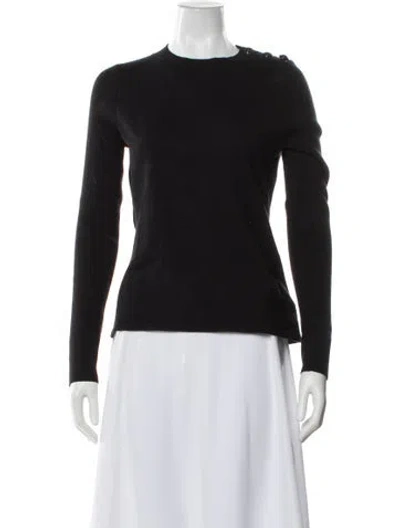 Pre-owned L'agence Crew Neck Sweater In Gray