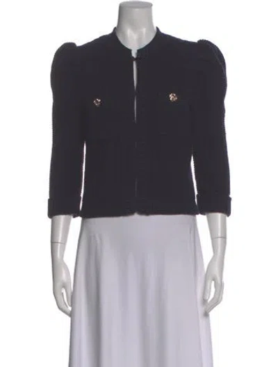 Pre-owned L'agence Crew Neck Sweater In Gray