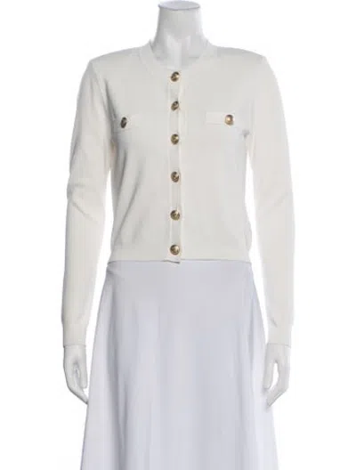Pre-owned L'agence Crew Neck Sweater In Neutrals