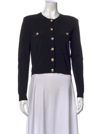 Pre-owned L'agence Crew Neck Sweater W/ Tags In Black