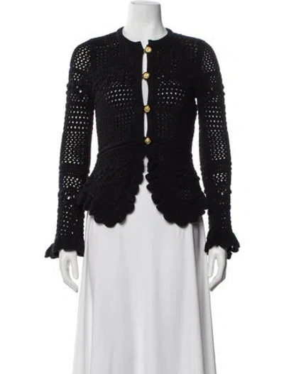 Pre-owned L'agence Crew Neck Sweater W/ Tags In Blue