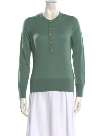 Pre-owned L'agence Crew Neck Sweater W/ Tags In Green