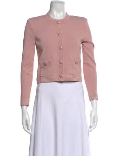 Pre-owned L'agence Crew Neck Sweater W/ Tags In Pink
