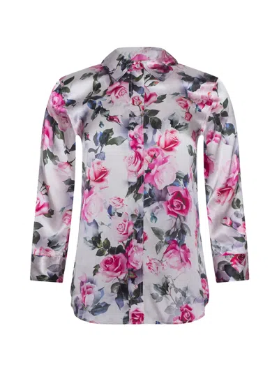 L'agence Dani Floral Blouse In Multi