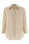 L'agence Dani Shirt In Neutral