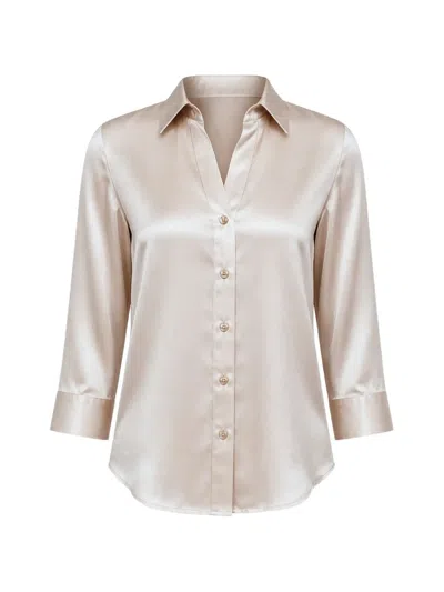 L'agence Dani Shirt In Pink