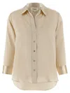 L'agence Dani Shirt In Neutral