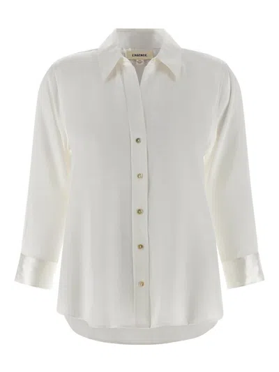 L'agence Dani Shirt In White