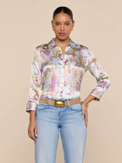L'agence Dani Silk Blouse