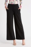 L'agence Darcelle High-rise Pull-on Wide Leg Pant In Black