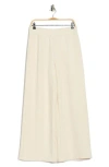 L'agence Darcelle High Waist Wide Leg Pants In White