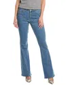 L'agence Deanna Low-rise Seamed Flare Jean In Blue