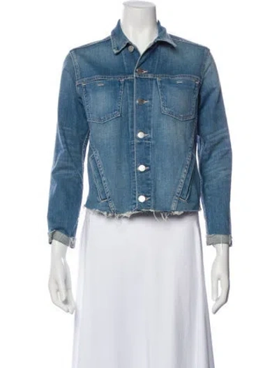 Pre-owned L'agence Denim Jacket In Blue